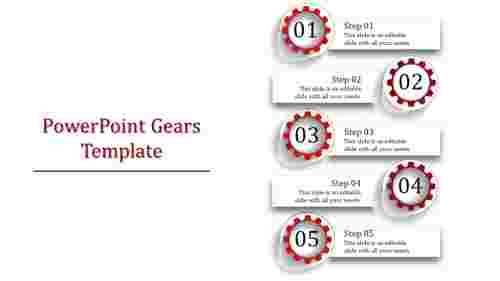 powerpoint gears template-Powerpoint Gears Template-5-Red